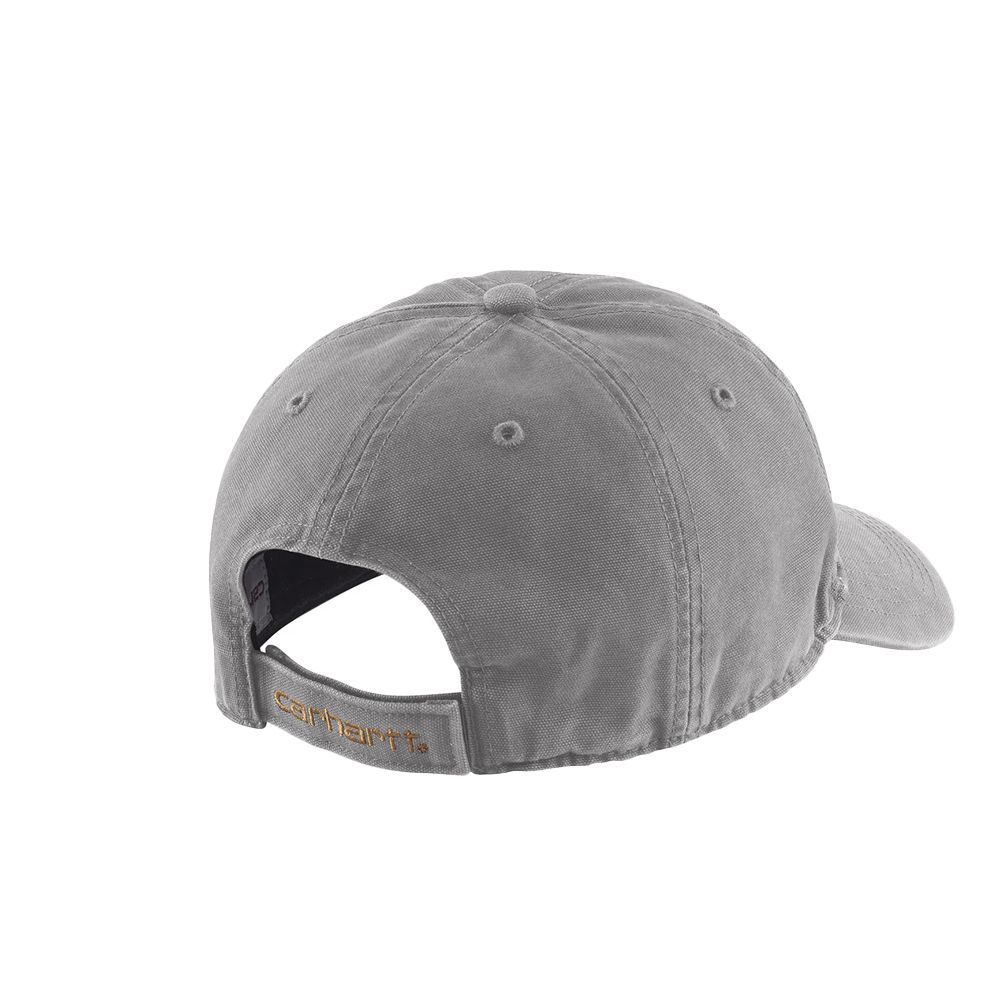 Бейсболка Carhartt Odessa cap серая AH0289 APH — фото 2