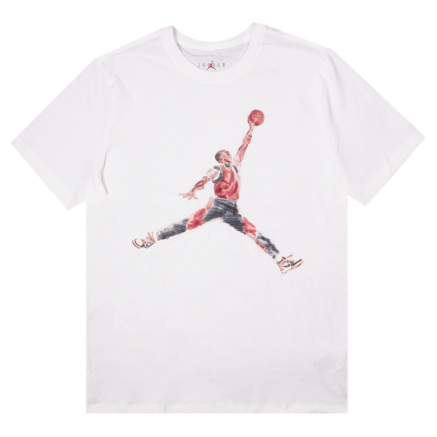 Футболка Jordan Jumpman Watercolour FN5980-100 — фото 1