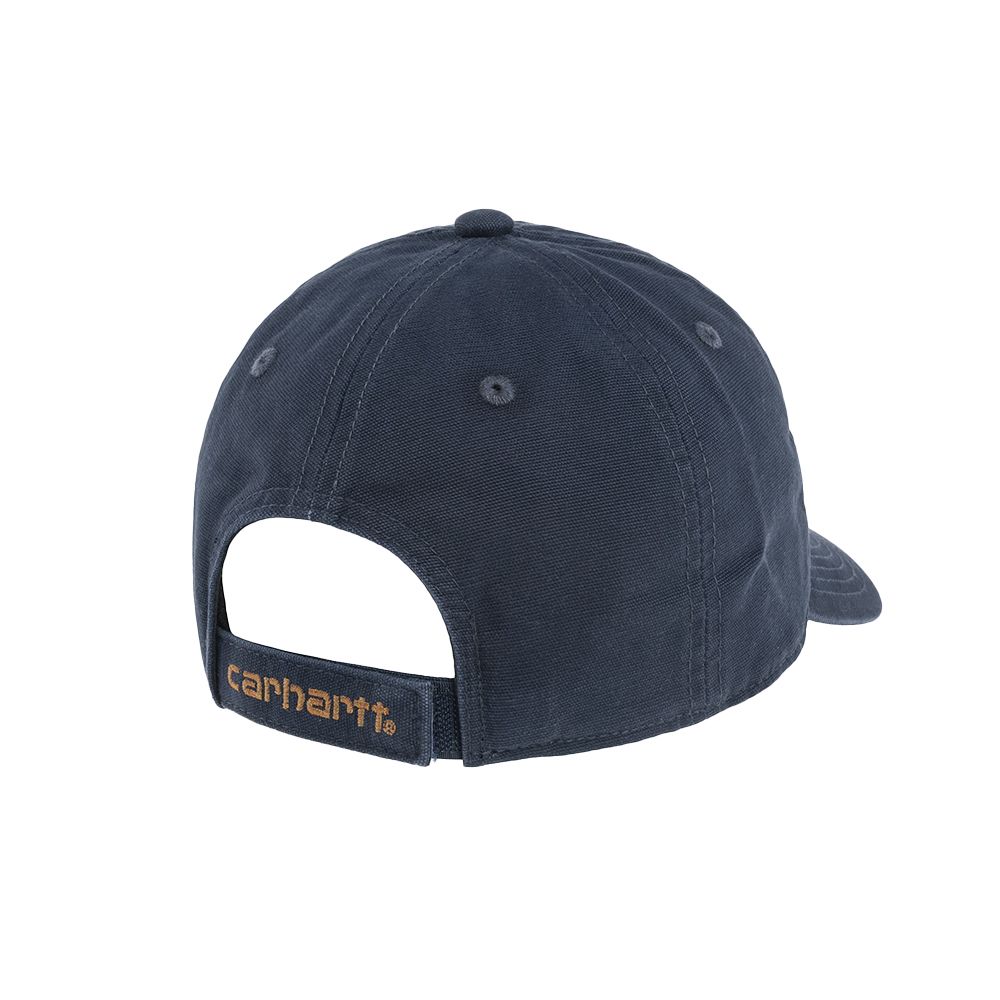 Бейсболка Carhartt Odessa cap синяя AH0289 412 — фото 2
