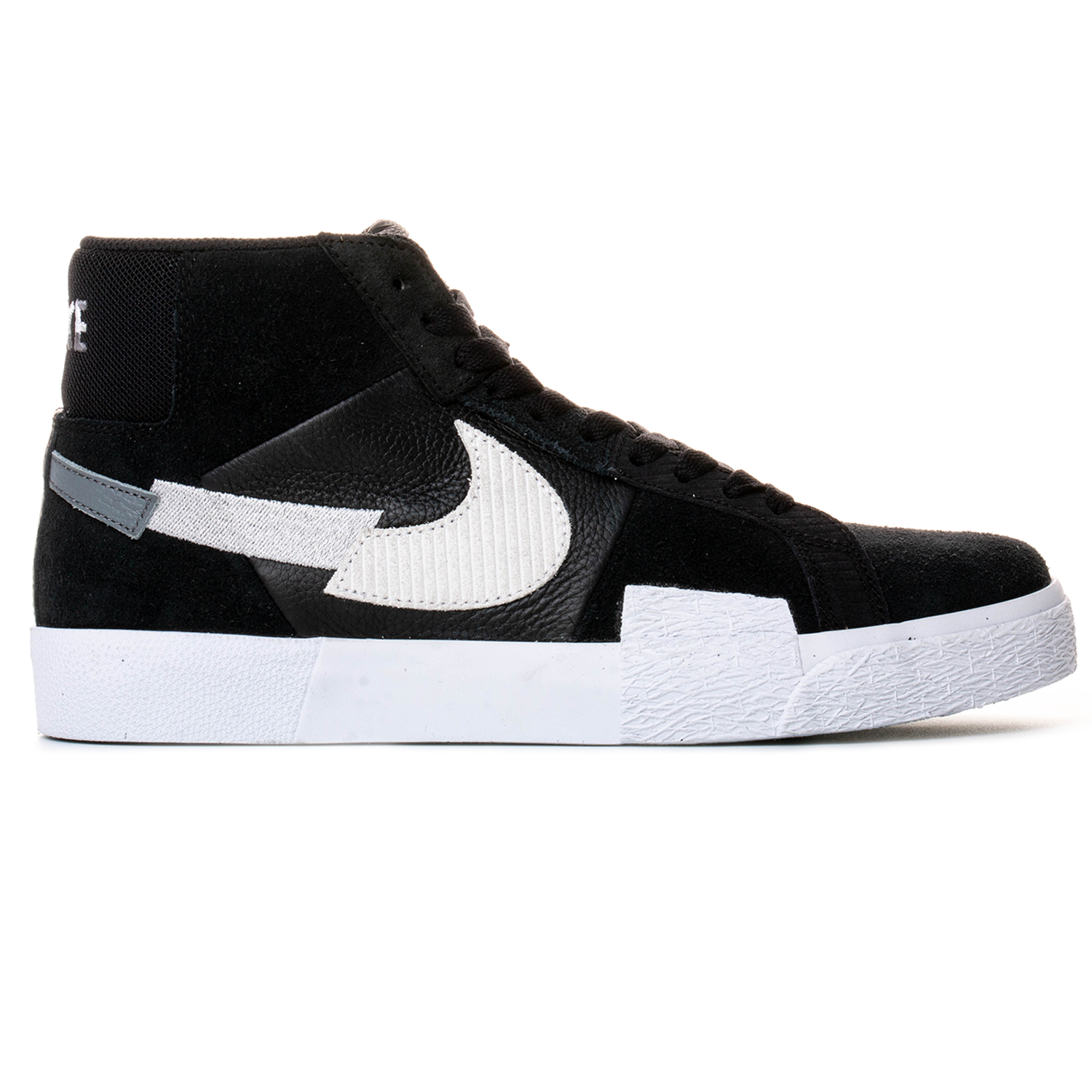 Кроссовки Nike SB Zoom Blazer Mid Premium Mosaic black DA8854-001 — фото 1