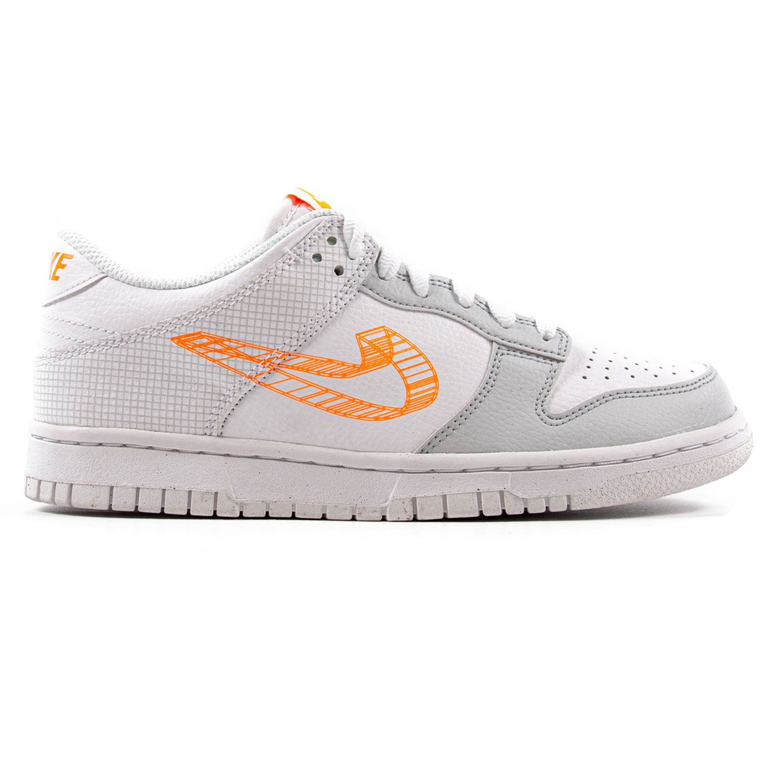 Кроссовки подростковые Nike Dunk Low SE GS 3D Swoosh DR0171-100 — фото 1