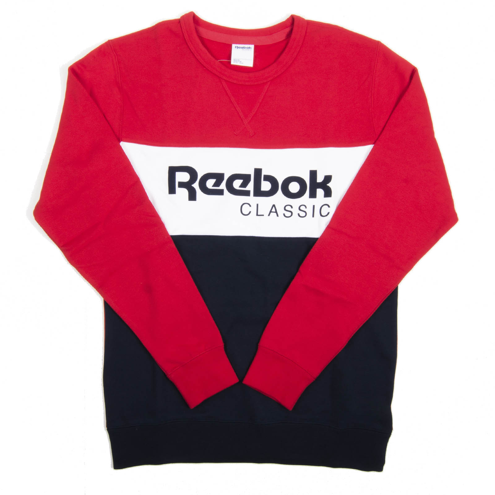 Лонгслив Reebok Archive Stripe Crew BK3831 — фото 1