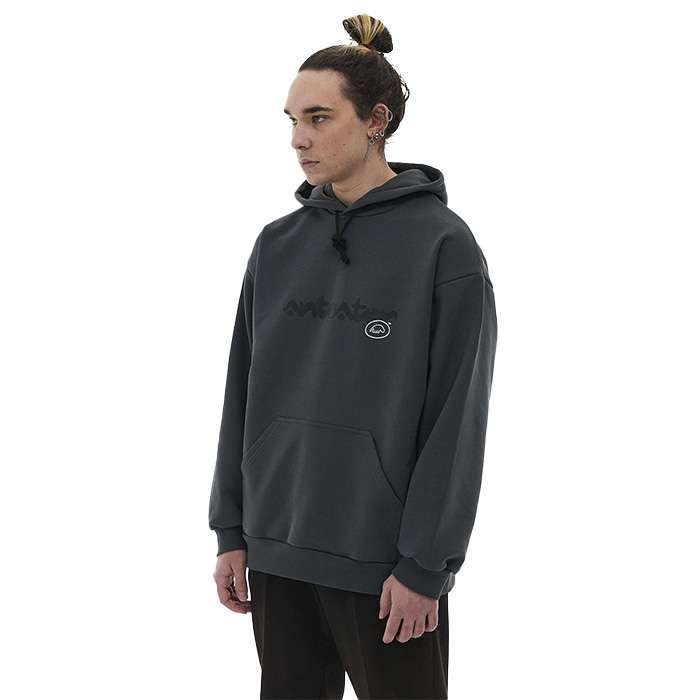Толстовка ANTEATER Hoodie-Grey-Logo
