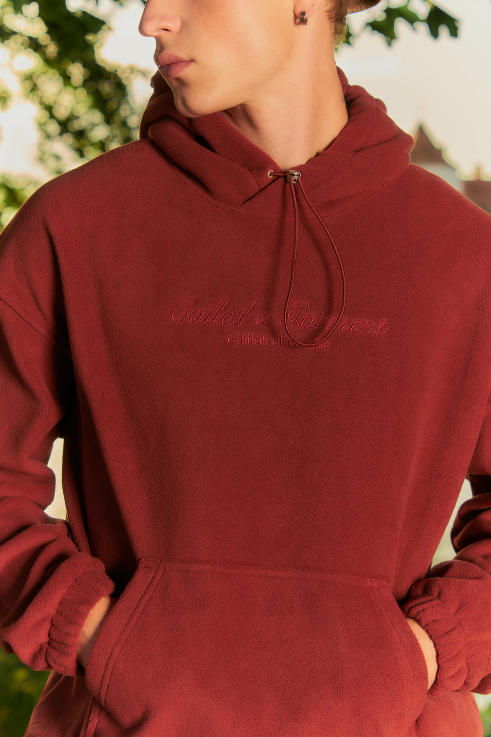 Худи Called a Garment Classic Logo Brick — фото 5