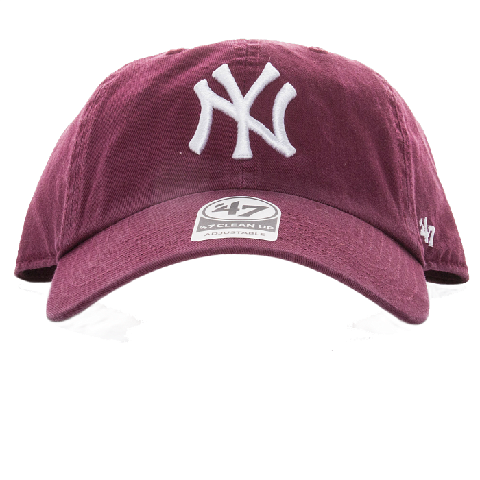 Бейсболка '47 Brand CLEAN UP New York Yankees B-RGW17GWS-CA Cardinal