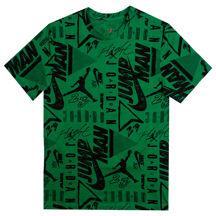 Футболка Jordan All Over Print Pine Green DC9801-302