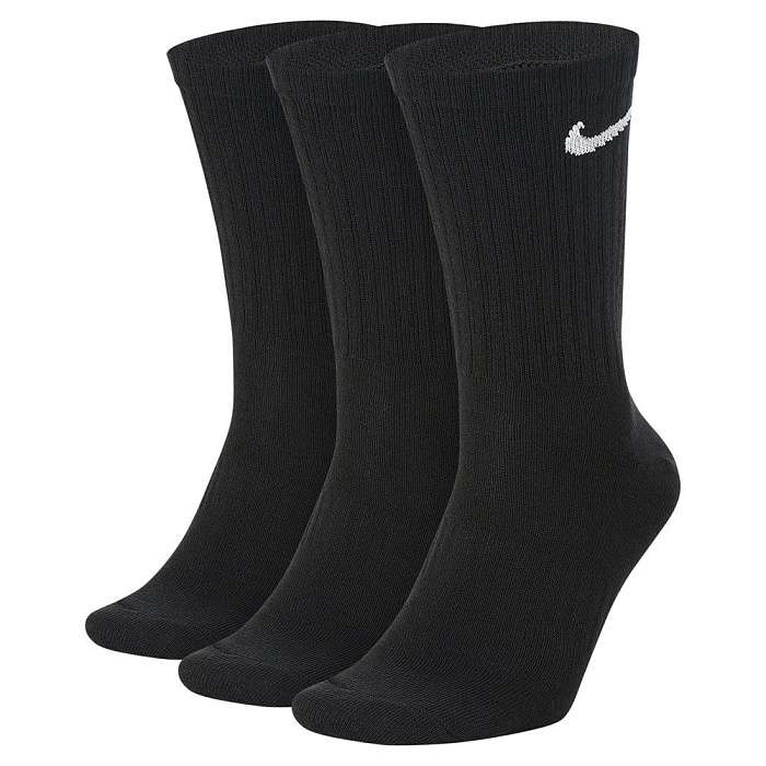 Носки Nike Everyday Lightweight КОМПЛЕКТ 3 пары черн 38-42р-р SX7676-010