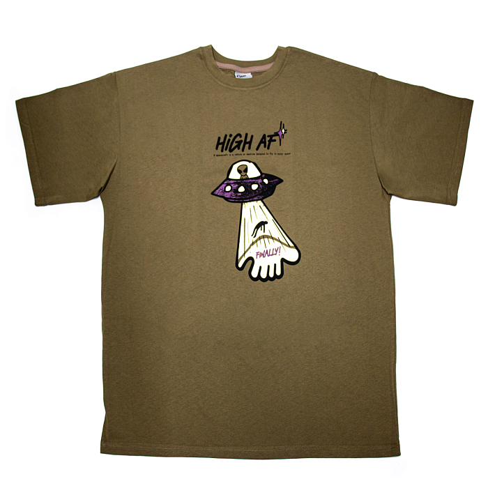 Футболка Anteater 522 НЛО хаки